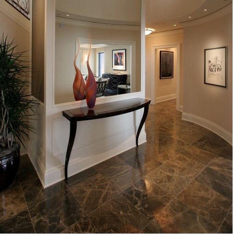 JVmoebel Bodenfliese Naturstein Fliesen Marmor Braun 20m² Bodenbelag Kacheln, Braun, Made in Europa von JVmoebel