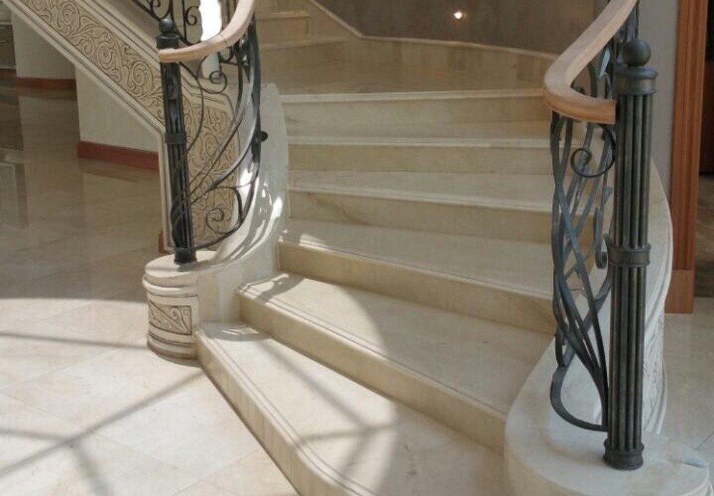 JVmoebel Bodenfliese Naturstein Marmor Fliesen Set Beige Luxus 30m² Bodenbelag, Beige, Made in Europa von JVmoebel