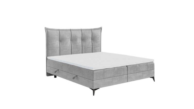 JVmoebel Boxspringbett Design Doppelbett Schlafzimmer Textil Möbel Modern Luxus Boxspringbett, Made in Europa von JVmoebel