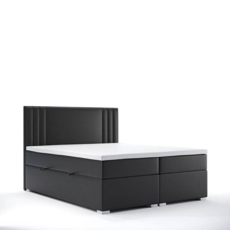 JVmoebel Boxspringbett Doppelbett Polster Schlafzimmer Bett Modern Polsterbett Boxspringbett, Made in Europa von JVmoebel