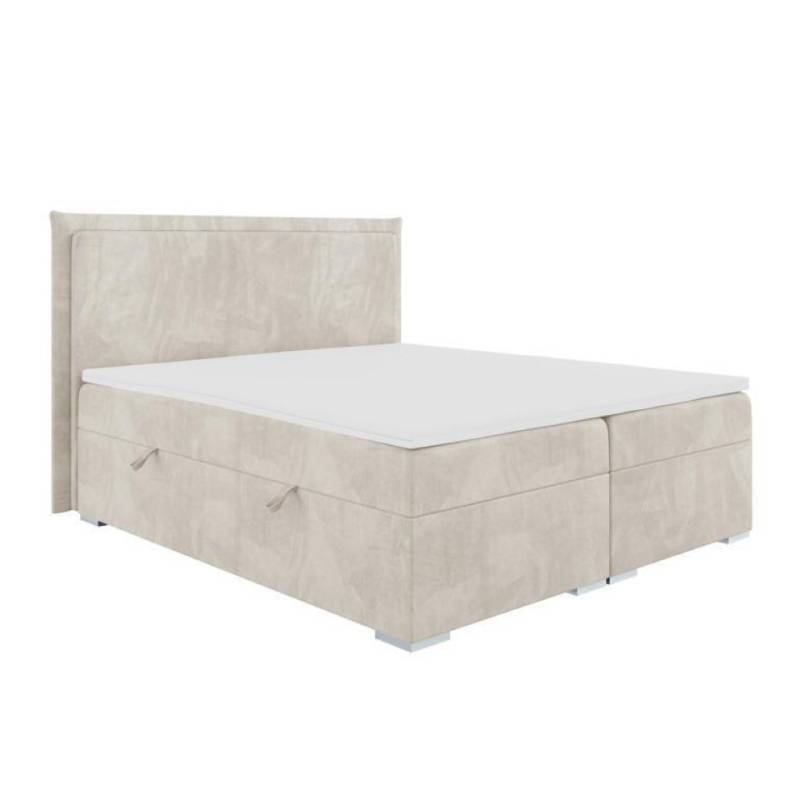 JVmoebel Boxspringbett Schlafzimmer Doppelbett Modern Möbel Designer Polster Boxspringbett, Made in Europa von JVmoebel