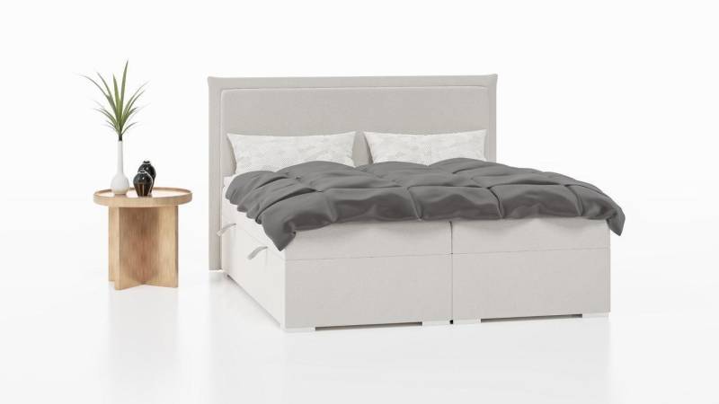 JVmoebel Boxspringbett Schlafzimmer Doppelbett Modern Möbel Designer Polster Boxspringbett, Made in Europa von JVmoebel