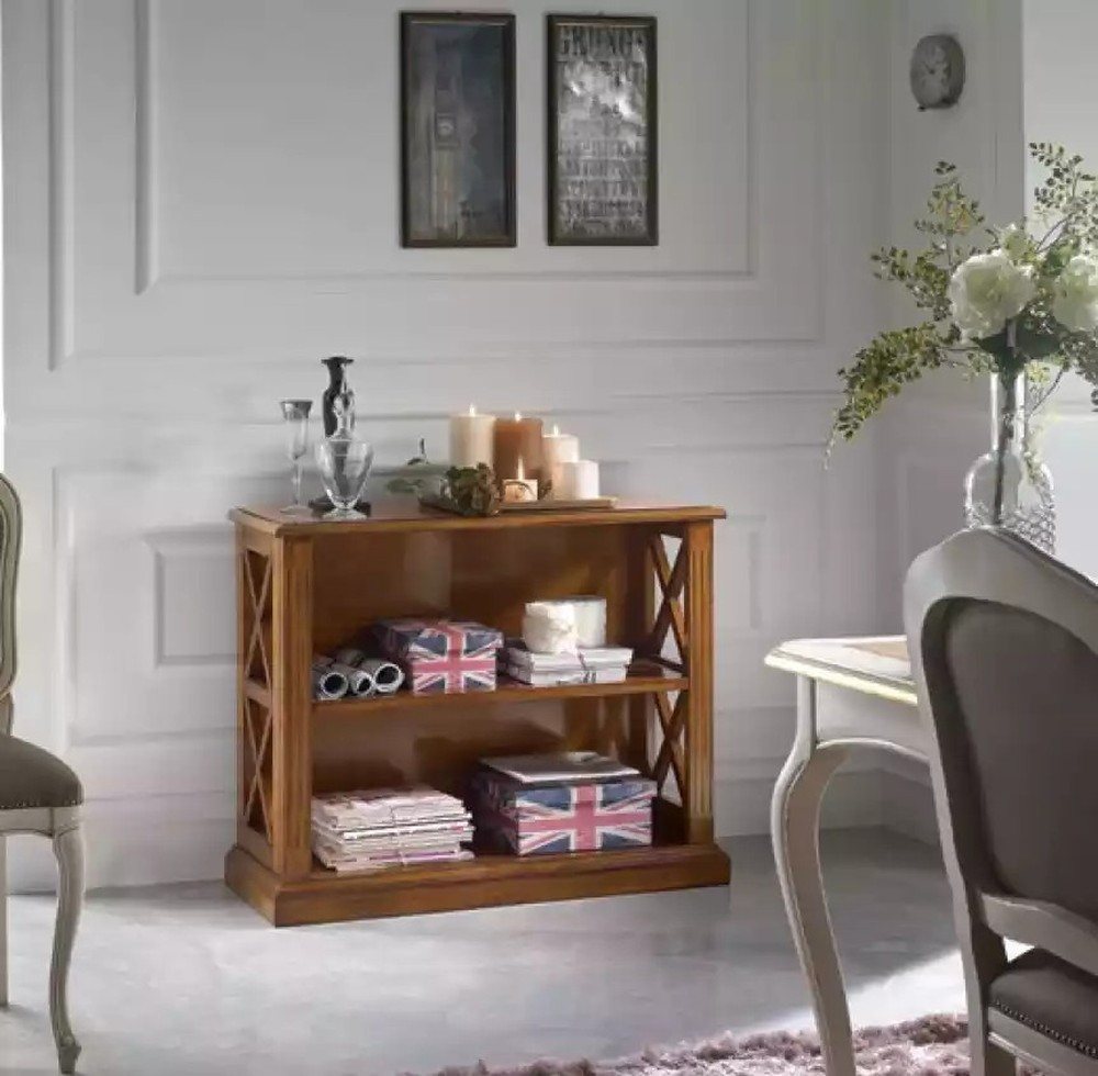 JVmoebel Bücherregal Brauner Bücherregal Vitrine für das Wohnzimmer – 1-tlg., 1-tlg., Made in Italy JVmoebel Bücherregal Brauner Bücherregal Vitrine für das Wohnzimmer – 1-tlg., 1-tlg., Made in Italy von JVmoebel