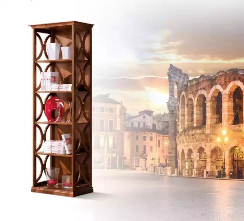 JVmoebel Bücherregal Klassisches Holzregal für das Arbeitszimmer, Designer 1-tlg., 1-tlg., Made in Italy JVmoebel Bücherregal Klassisches Holzregal für das Arbeitszimmer, Designer 1-tlg., 1-tlg., Made in Italy von JVmoebel