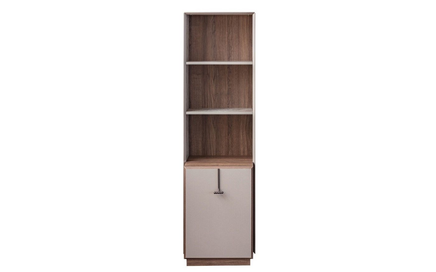 JVmoebel Bücherregal Modernes Bücherregal Designer Standregal Beige Büroregale, 1-tlg., Made in Europa von JVmoebel