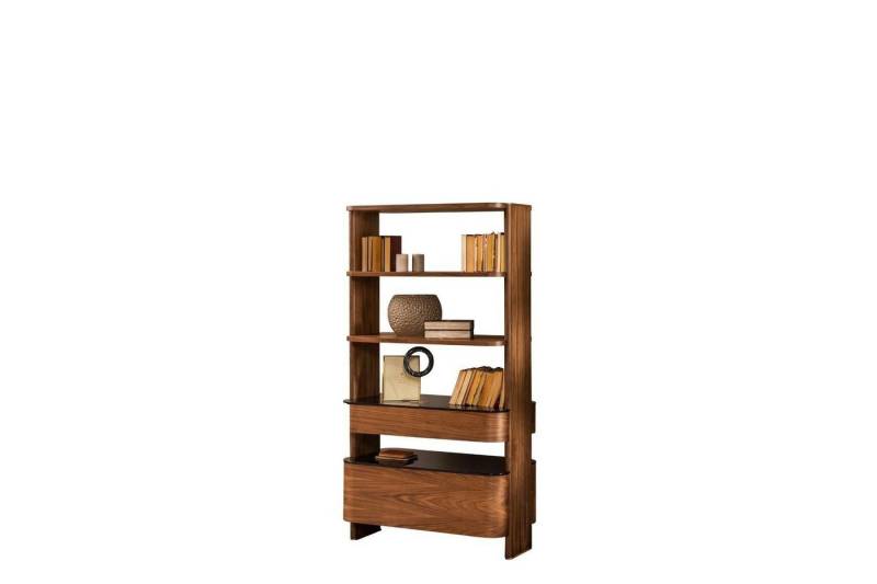 JVmoebel Bücherregal Modernes Bücherregal aus Holz in Braun für das Büro 1-tlg., 1-tlg., Made in Europa JVmoebel Bücherregal Modernes Bücherregal aus Holz in Braun für das Büro 1-tlg., 1-tlg., Made in Europa von JVmoebel