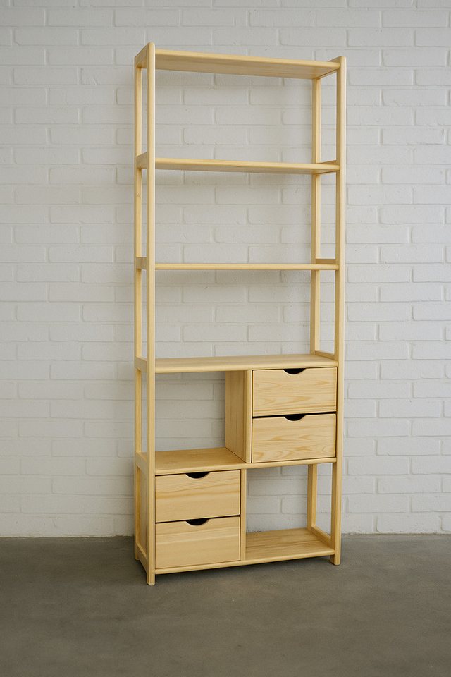 JVmoebel Standregal Wandregal Braun – Bücherschrank für das Wohnzimmer Wohnwand, 1-tlg., Made in Europa JVmoebel Standregal Wandregal Braun – Bücherschrank für das Wohnzimmer Wohnwand, 1-tlg., Made in Europa von JVmoebel