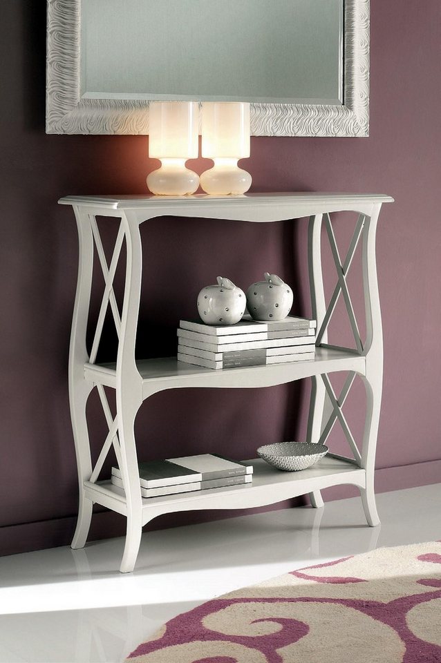 JVmoebel Bücherregal Weiße Kommode mit Regal und Stauraum für die Wand, Made in Europa JVmoebel Bücherregal Weiße Kommode mit Regal und Stauraum für die Wand, Made in Europa von JVmoebel