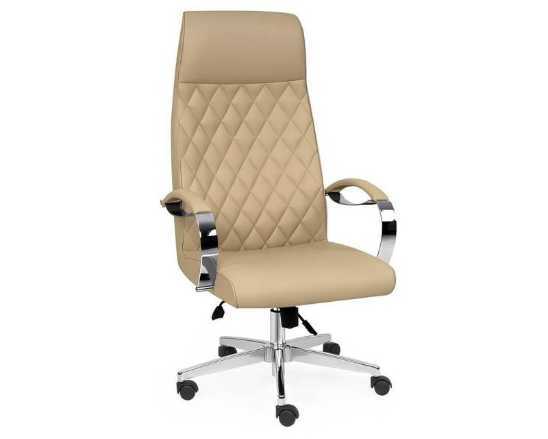 JVmoebel Bürostuhl Beiger Komfort-Drehstuhl für Büro und Gaming (1 St), Made in Europa von JVmoebel