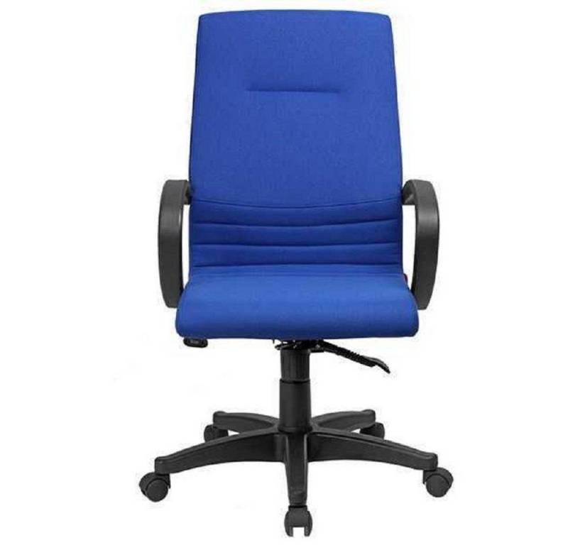 JVmoebel Bürostuhl Büro Sessel Gaming Einsitzer Stuhl Blau Bürostuhl Schreibtisch (1 St), Made in Europa von JVmoebel