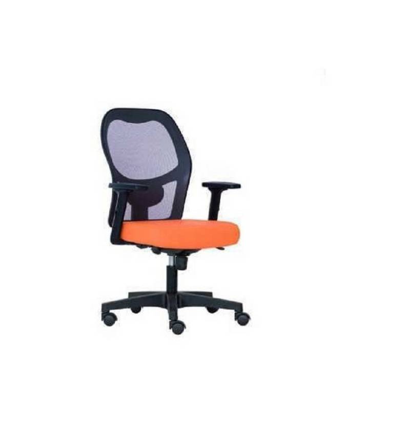 JVmoebel Bürostuhl Bürostühle Orange Schreibtischstuhl Drehstuhl Chefsessel Mesh Design (1 St), Made in Europa von JVmoebel