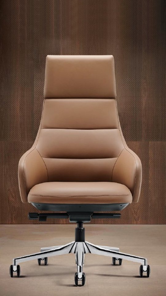 JVmoebel Bürostuhl Eleganter Chefsessel Brauner Büro & Gamingstuhl im modernen SOFORT, Made in Europa JVmoebel Bürostuhl Eleganter Chefsessel Brauner Büro & Gamingstuhl im modernen SOFORT, Made in Europa von JVmoebel