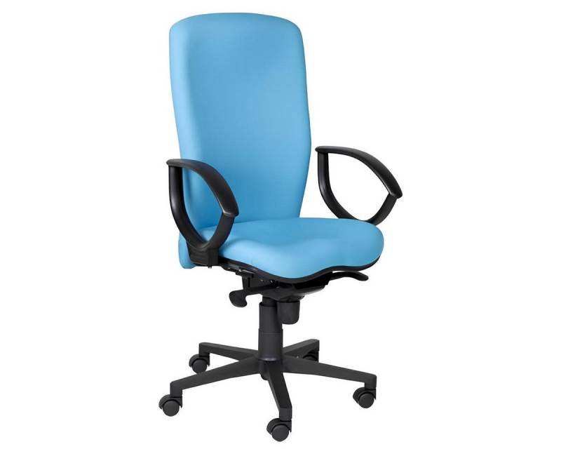 JVmoebel Bürostuhl Ergonomischer Blauer Gaming Drehsessel für Büro und Schreibtisch (1 St), Made in Europa von JVmoebel