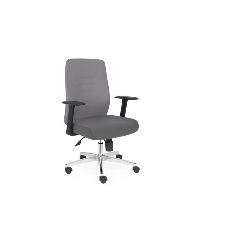 JVmoebel Bürostuhl Grau ergonomischer Gaming-Drehstuhl für das Büro, Textil-Design (1 St), Made in Europa von JVmoebel