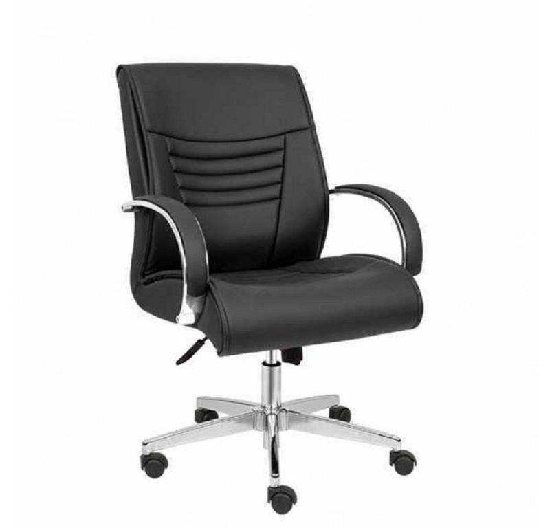 JVmoebel Bürostuhl Luxus Gaming Stuhl Schwarz Chefsessel Schreibtisch Drehstuhl Bürostuhl (1 St), Made in Europa von JVmoebel
