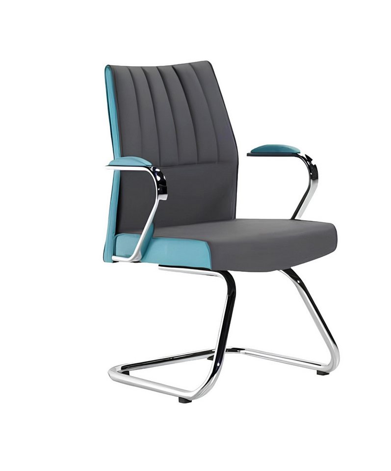 JVmoebel Bürostuhl Moderne Bürostuhl Sessel Bürosessel Wohnzimmer Arbeitsstuhl Grau Möbel (1 St), Made in Europa von JVmoebel
