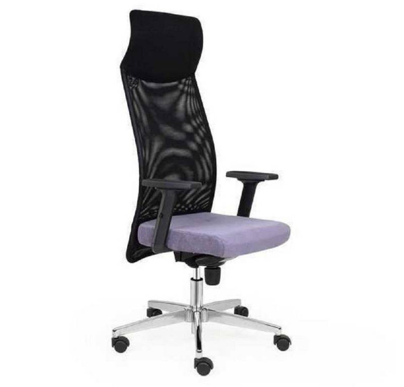 JVmoebel Bürostuhl Sessel Textil Polster Drehbar Computer Stühle Möbel Büro Stuhl (1 St), Made in Europa von JVmoebel