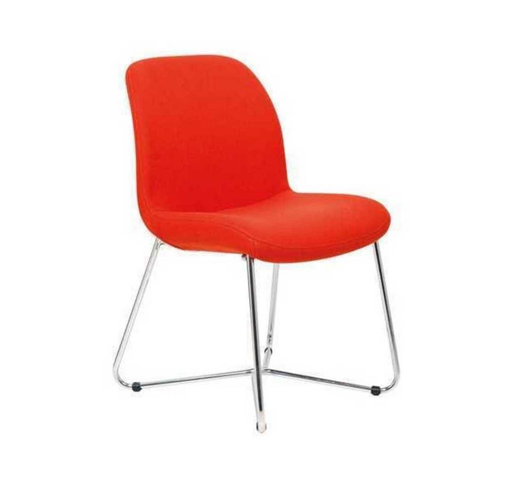JVmoebel Bürostuhl Stühle Orange Design gepolstert Stühle Büromöbel neue Textilmöbel (1 St), Made in Europa von JVmoebel