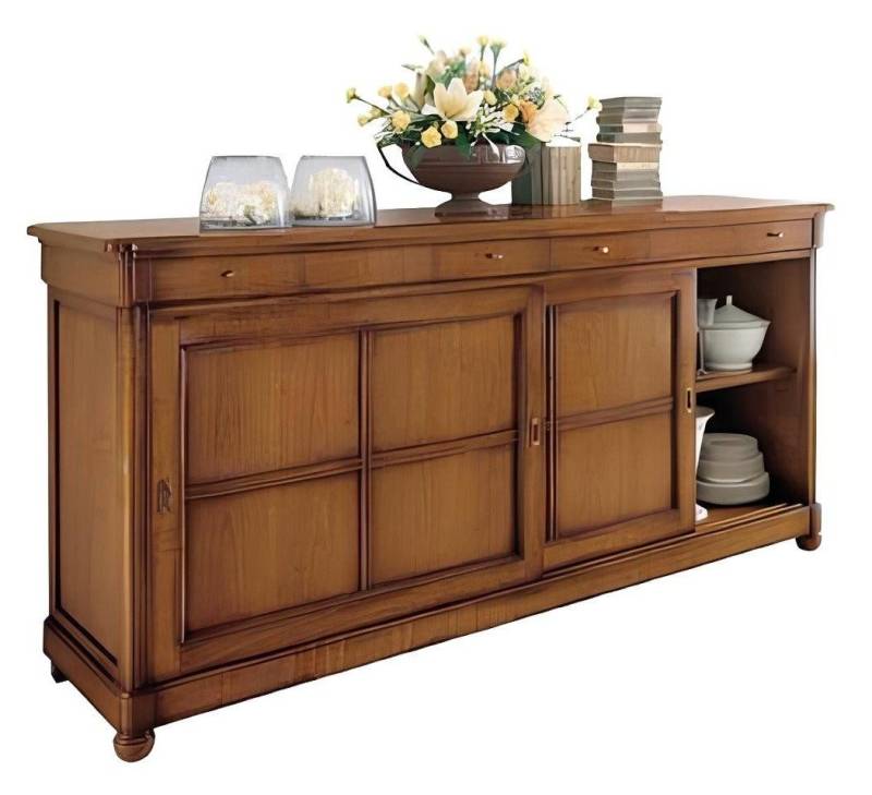 JVmoebel Buffet Einrichtung Regale Vitrinen Anrichte Vitrine Buffet Schränke (Buffet) Made in Europa von JVmoebel
