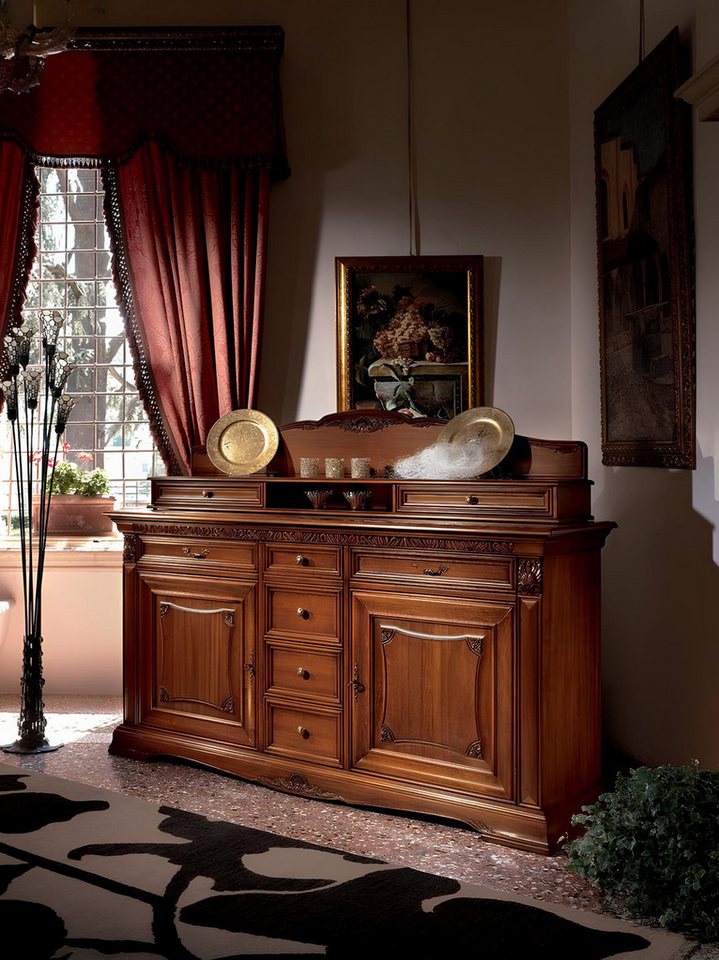 JVmoebel Buffet Große Barock Kommode in Braun - Elegante Anrichte und Konsole Made in Europa von JVmoebel