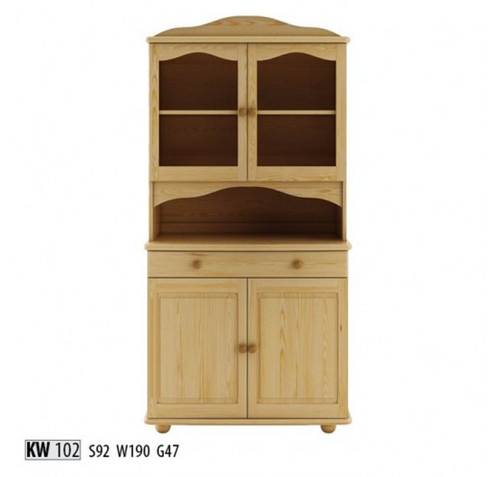 JVmoebel Buffet Klassische Vitrine für das Wohnzimmer – Eleganter Schrank Made in Europa von JVmoebel