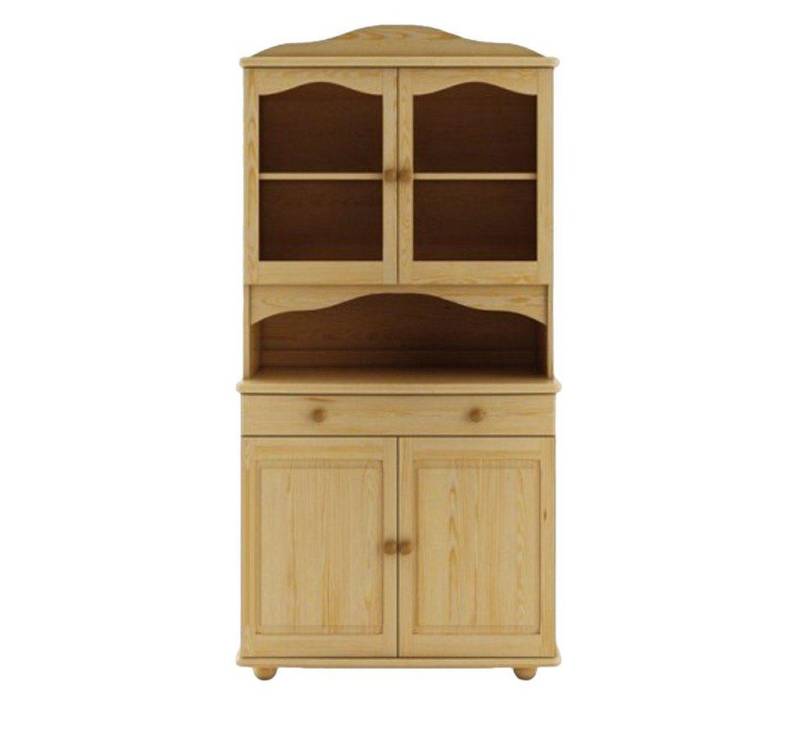 JVmoebel Buffet Vitrine Schrank Klassische Vitrinen Wohnzimmer Wohnzimmer Schränke Made in Europa von JVmoebel