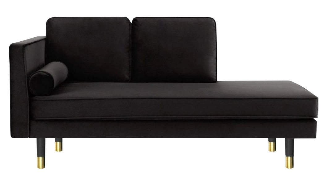 JVmoebel Chaiselongue Schwarze Chaiselongue Kreative Möbel Neu Wohnzimmer Modern, Made in Europe von JVmoebel