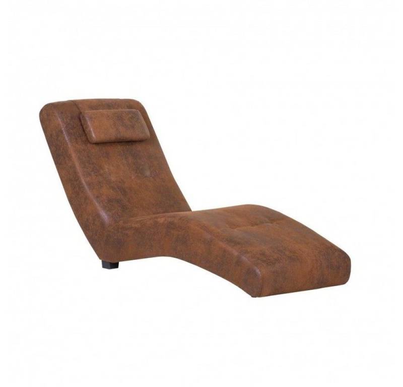 JVmoebel Chaiselongue Braune Chesterfield Relaxliege Sofa Chaiselongue Club Couch, Made in Europa JVmoebel Chaiselongue Braune Chesterfield Relaxliege Sofa Chaiselongue Club Couch, Made in Europa von JVmoebel