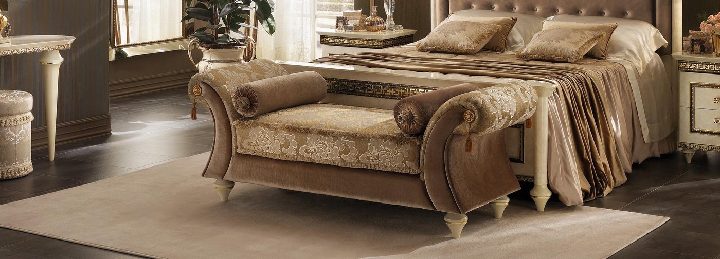 JVmoebel Chaiselongue Chaiselounge Sofa Liege Couch Liegen Chaise Textil Barock, Made in Europe von JVmoebel