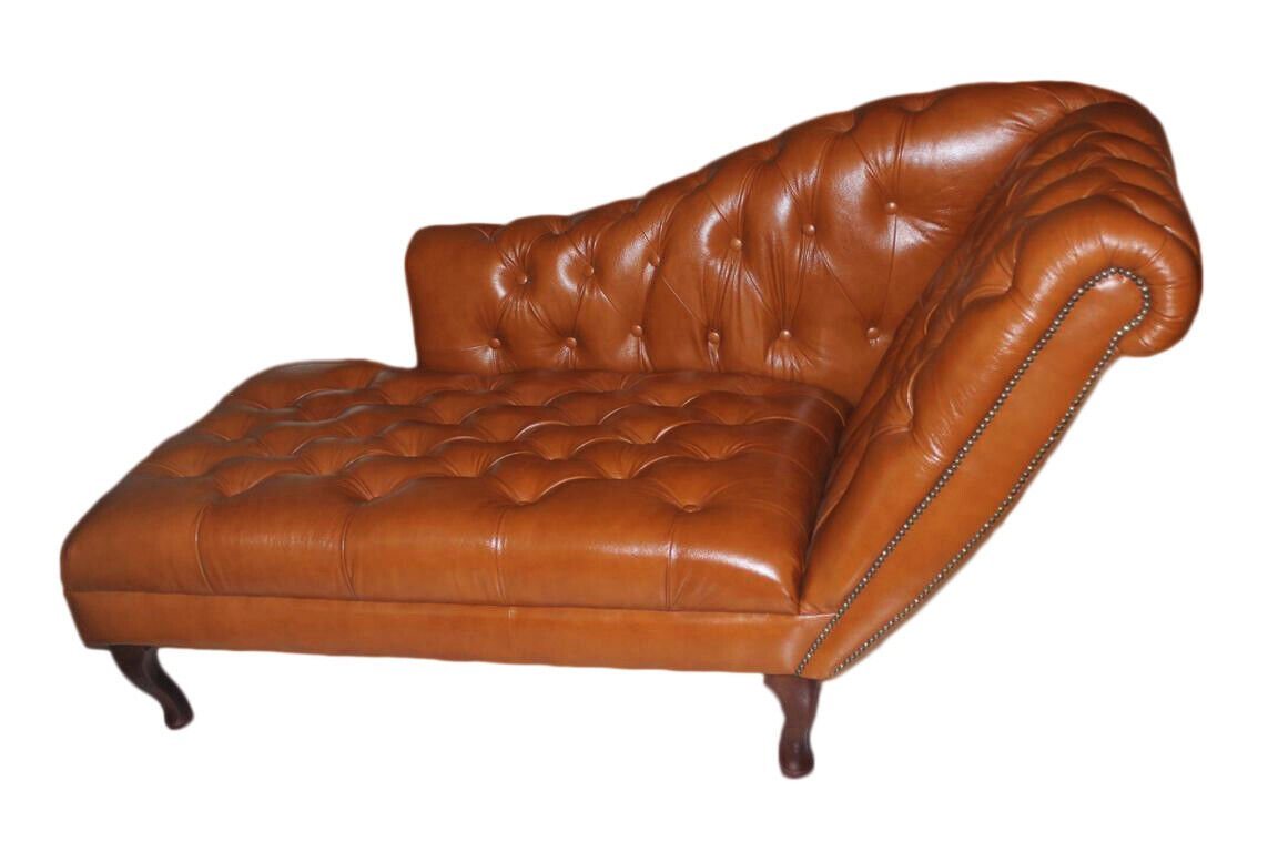 JVmoebel Chaiselongue Chesterfield Chaiselongues Liege Ottomane Sofa Kunstleder Relax Sofort von JVmoebel