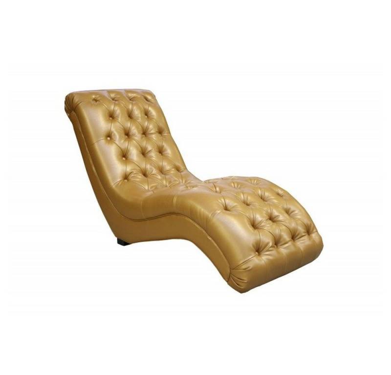 JVmoebel Chaiselongue Elegante Chesterfield Chaiselongue Sofa Liege Couch, Made in Europa von JVmoebel