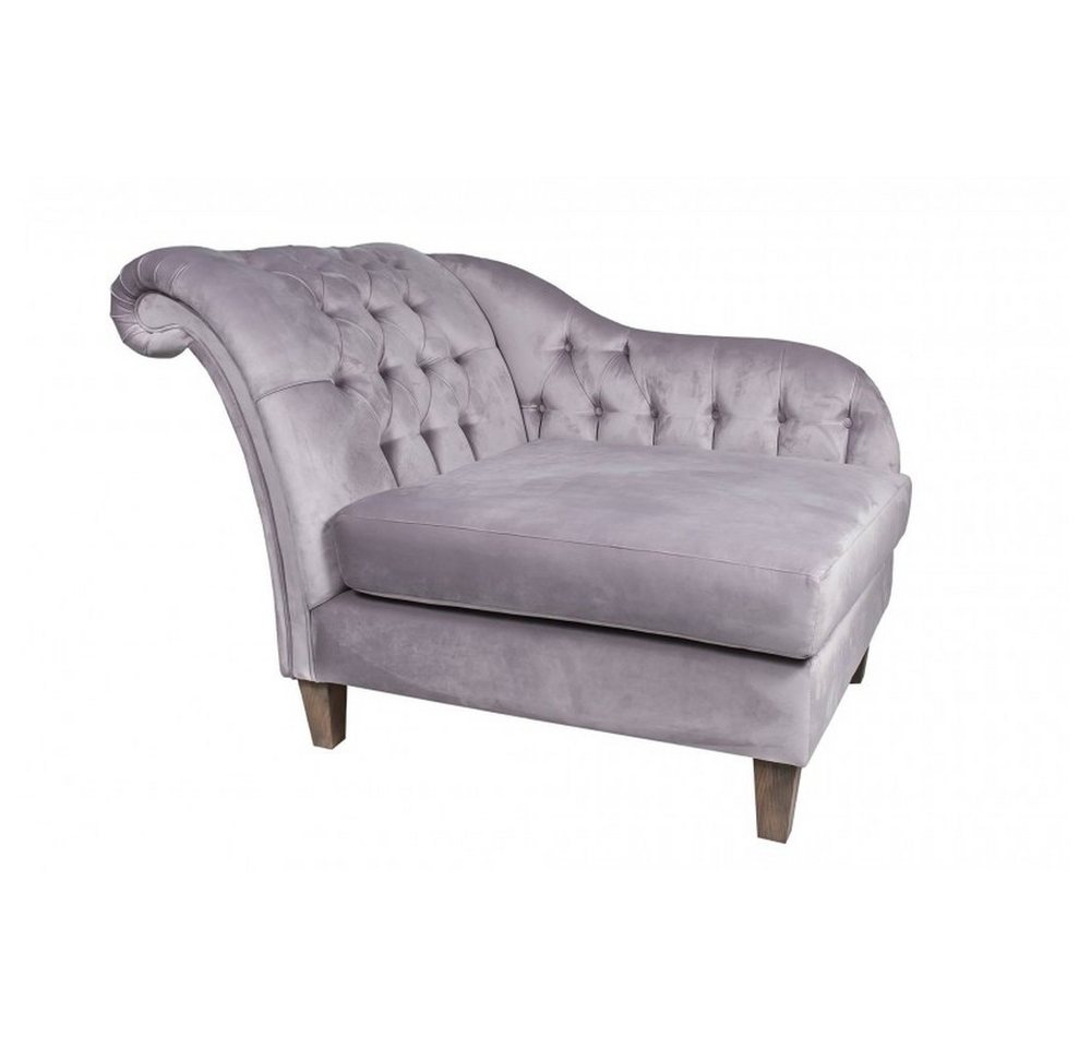 JVmoebel Chaiselongue Graue Chesterfield Liege Sofa Relaxliege Neuheit, Made in Europa JVmoebel Chaiselongue Graue Chesterfield Liege Sofa Relaxliege Neuheit, Made in Europa von JVmoebel