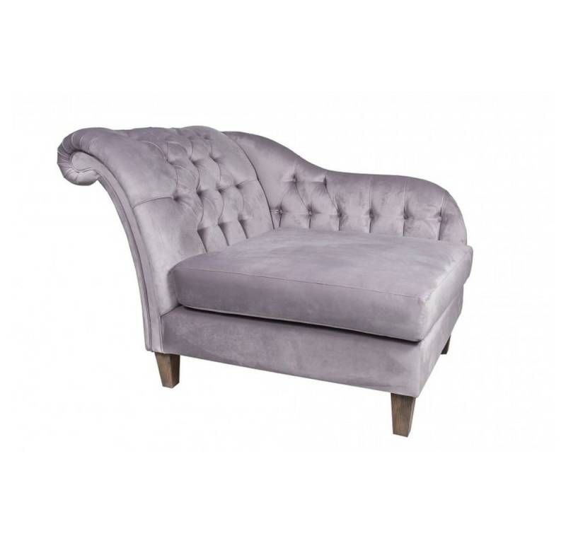 JVmoebel Chaiselongue Graue Chesterfield Liege Sofa Relaxliege Neuheit, Made in Europa JVmoebel Chaiselongue Graue Chesterfield Liege Sofa Relaxliege Neuheit, Made in Europa von JVmoebel