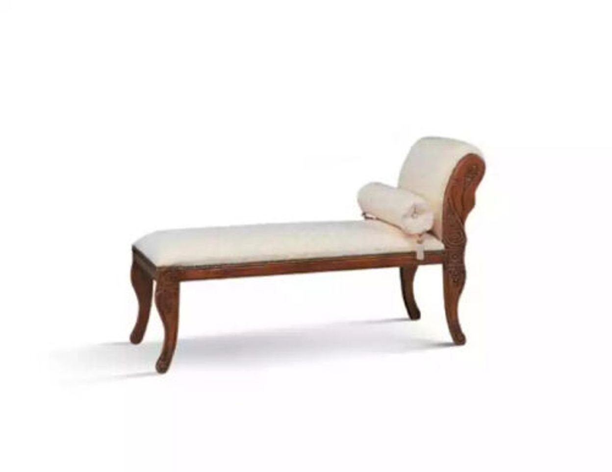 JVmoebel Chaiselongue Klassisch Chaiselounge Italienische Möbel Liege Weiß Sofa Relax Neu, 1 Teile, Made in Italy von JVmoebel