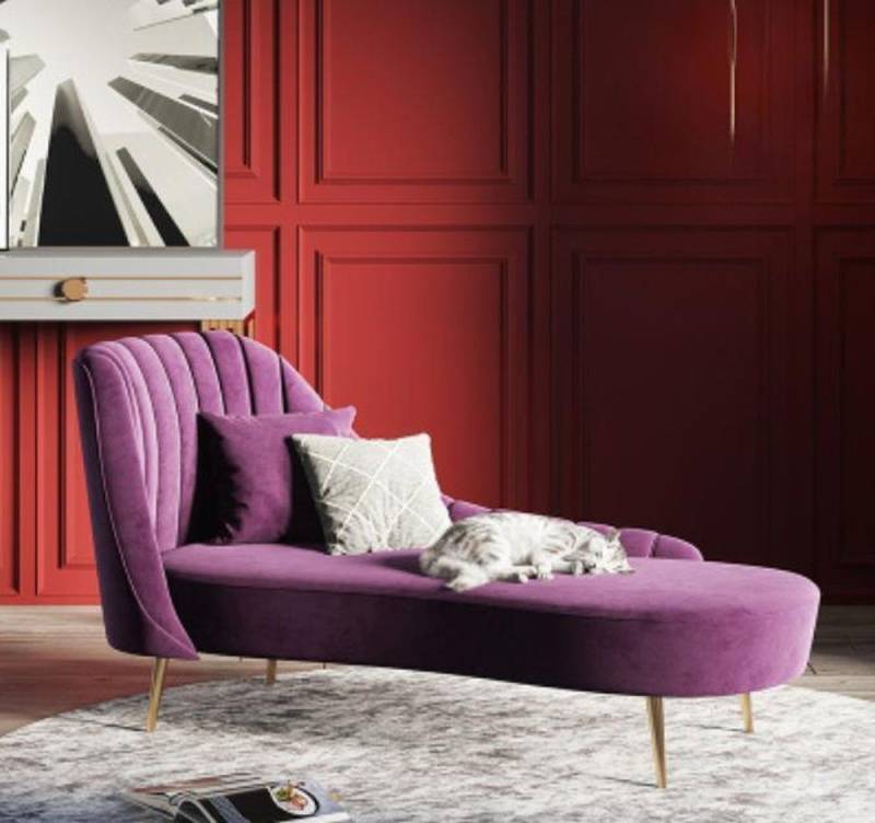 JVmoebel Chaiselongue Luxuriöse Relaxliege Sofa mit Polster für Komfort und Stil, Made in Europa von JVmoebel