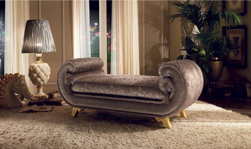 JVmoebel Chaiselongue Luxuriöser Sessel Chaiselongue im klassischen Stil, Made in Europa JVmoebel Chaiselongue Luxuriöser Sessel Chaiselongue im klassischen Stil, Made in Europa von JVmoebel