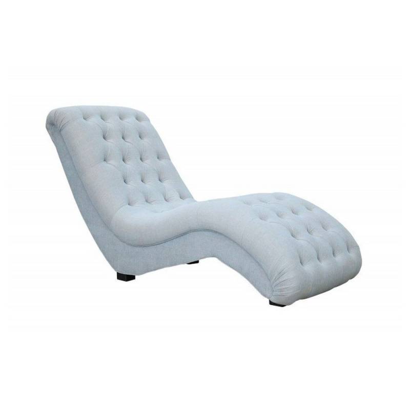 JVmoebel Chaiselongue Moderne hellgraue Chaiselounge im eleganten Chesterfield-Stil, Made in Europa JVmoebel Chaiselongue Moderne hellgraue Chaiselounge im eleganten Chesterfield-Stil, Made in Europa von JVmoebel