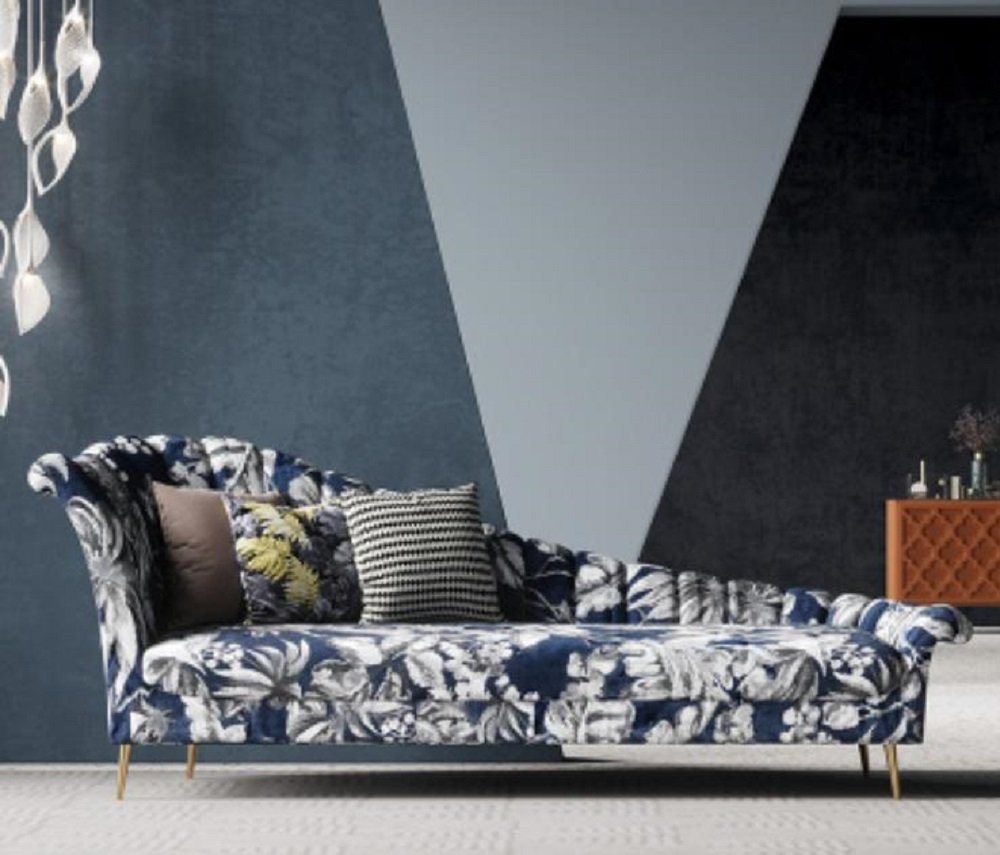 JVmoebel Chaiselongue Textil Chaise Lounge Liege Polster Liegen Sofa Relax Chaiselounge Neu, Made in Europe von JVmoebel