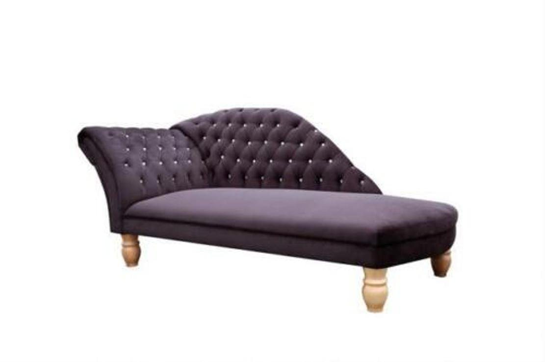 JVmoebel Chaiselongue Weißer Chaiselongue Chesterfield Liege Ottomane Chaise Sofa, Made in Europe von JVmoebel