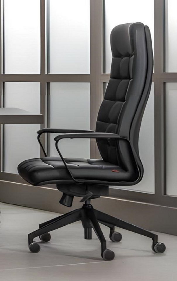 JVmoebel Bürostuhl Sessel Leder Polster Drehbar Computer Stühle Möbel Büro Stuhl (1 St), Made in Europa von JVmoebel