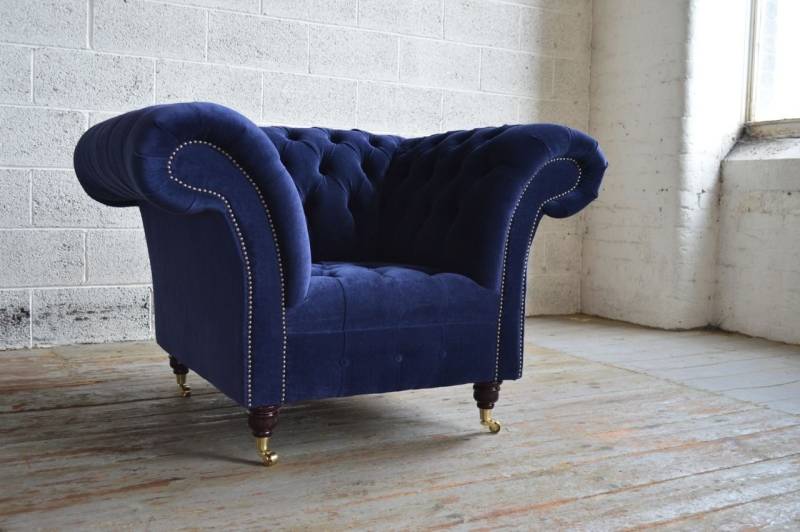 JVmoebel Chesterfield-Sessel Bequemer Fernsehsessel - Polstersofa für entspanntes Sitzen, Made in Europa von JVmoebel