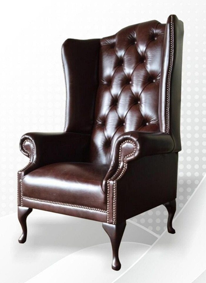 JVmoebel Chesterfield-Sessel Chesterfield Ohrensessel Polstersofas Sessel Stuhl (1-St., Chesterfield Sessel), Made in Europa von JVmoebel