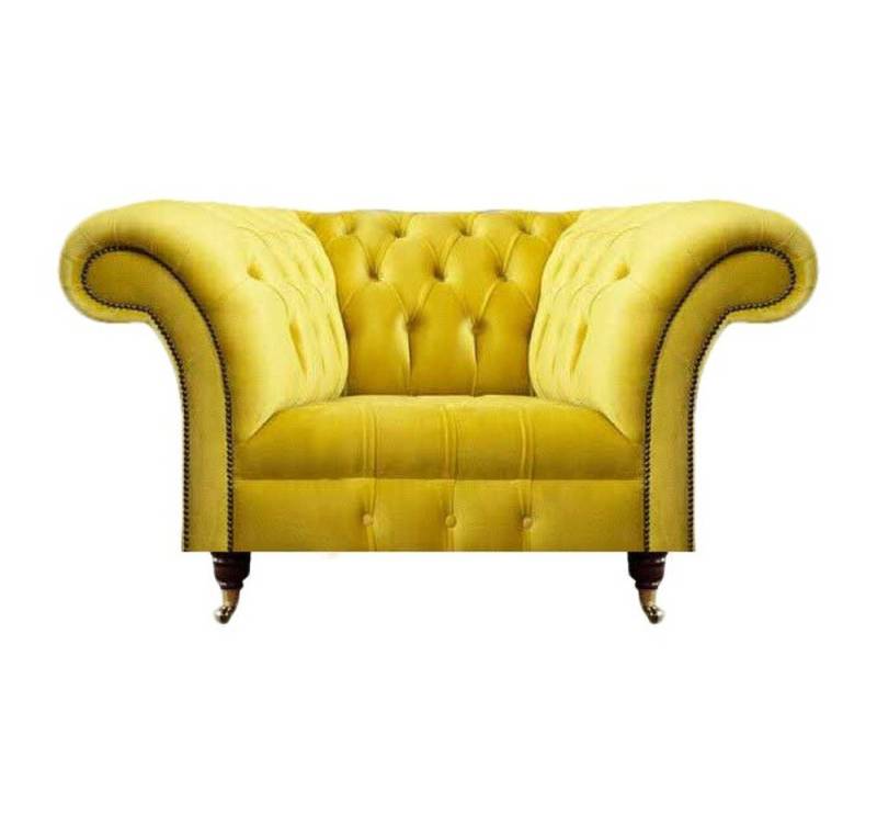 JVmoebel Chesterfield-Sessel Chesterfield Sessel im modernen Design für stilvolle Polsterung (1-St., Sessel), Made in Europa von JVmoebel