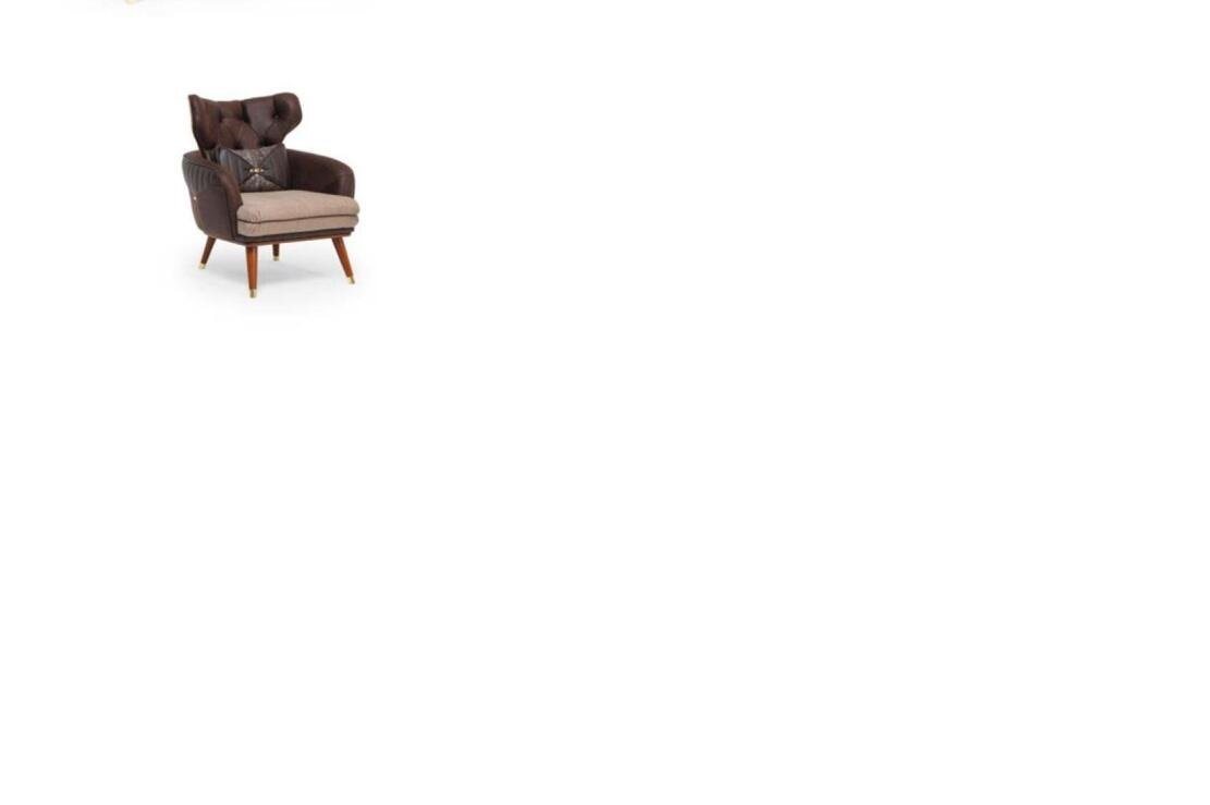 JVmoebel Chesterfield-Sessel Einsitzer Sofa Couch Sessel Ohrensessel Polster Möbel Fernseh Relax von JVmoebel