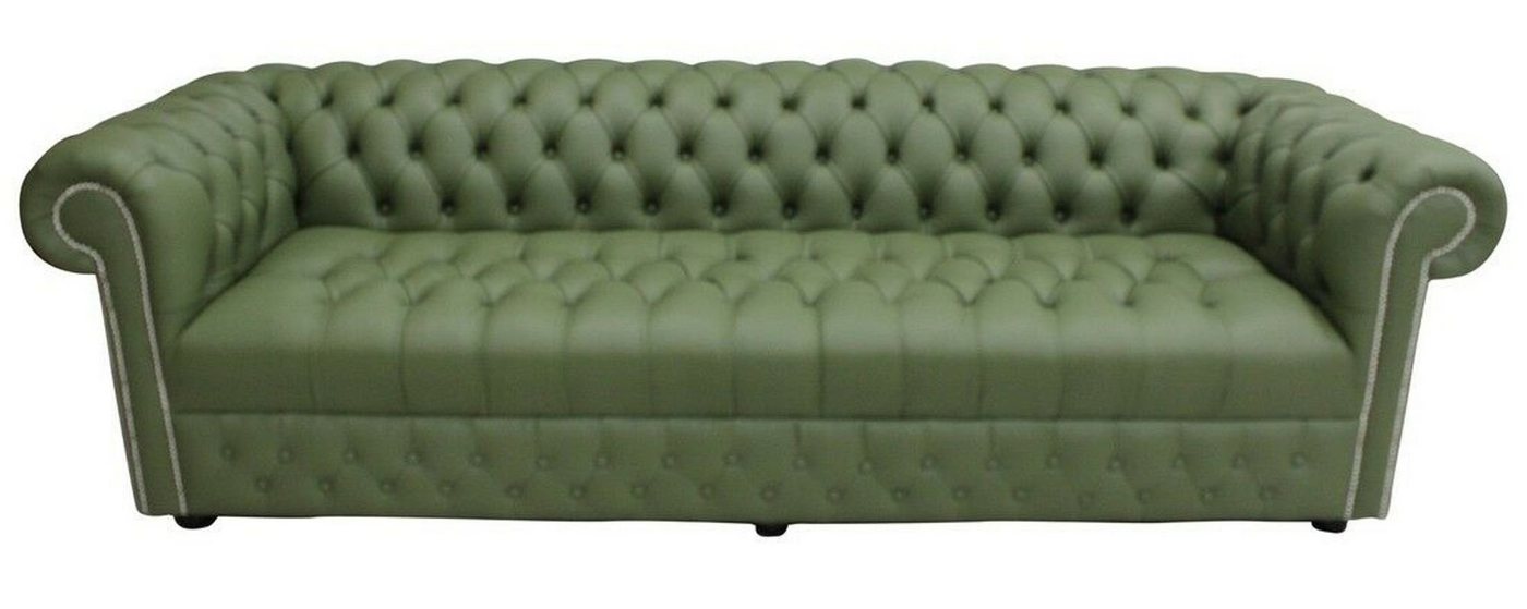 JVmoebel Chesterfield-Sofa, XXL Big Sofa Couch Chesterfield 245cm Polster Sofas 4 Sitzer Leder von JVmoebel