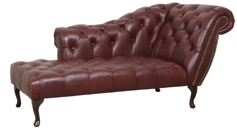JVmoebel Chesterfield-Sofa Chesterfield Chaiselongues Couch Sofa Ledersofa 100% Leder Sofort, Made in Europa von JVmoebel