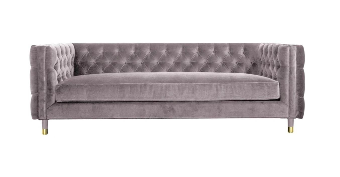 JVmoebel Chesterfield-Sofa Chesterfield Sofa Taupe 4-Sitzer XXL Textil Polster Couch Neu, 1 Teile, Made in Europe JVmoebel Chesterfield-Sofa Chesterfield Sofa Taupe 4-Sitzer XXL Textil Polster Couch Neu, 1 Teile, Made in Europe von JVmoebel