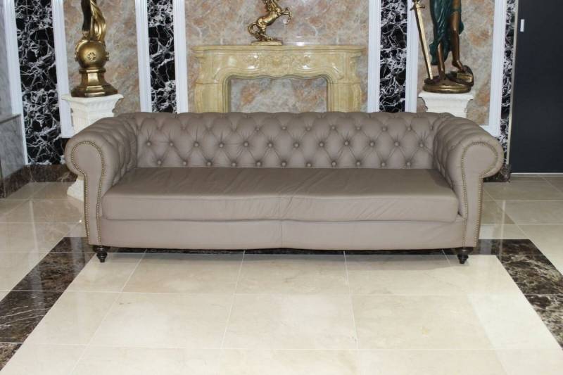 JVmoebel Chesterfield-Sofa Luxus Ledersofa 4-Sitzer Design Couch Neu Hochwertige Polstersofas, Made in Europa JVmoebel Chesterfield-Sofa Luxus Ledersofa 4-Sitzer Design Couch Neu Hochwertige Polstersofas, Made in Europa von JVmoebel