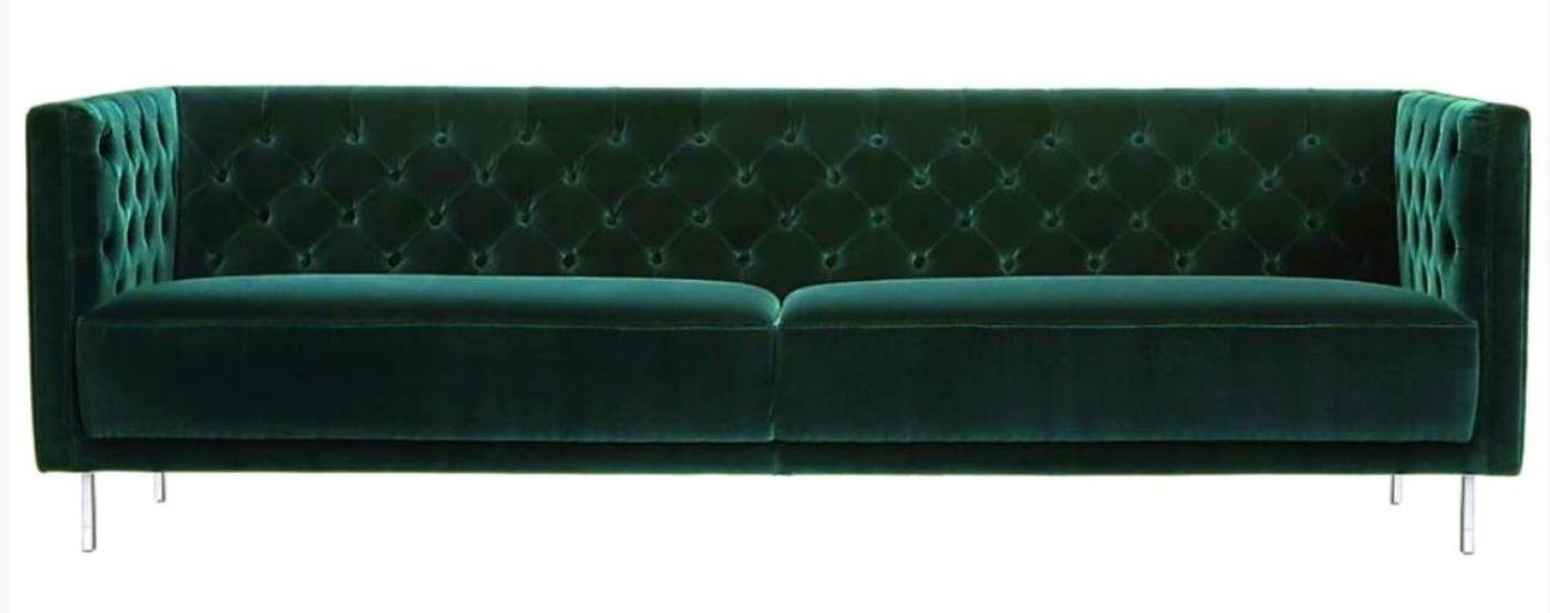JVmoebel Chesterfield-Sofa Violetter Chesterfield Dreisitzer 3-Sitzer Sofa Luxus Couch Modern Neu, Made in Europe von JVmoebel