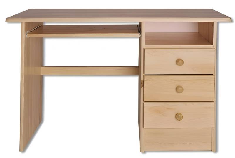 JVmoebel Computertisch Massiver Schreibtisch aus Echtholz - Robuster Bürotisch, Made in Europa JVmoebel Computertisch Massiver Schreibtisch aus Echtholz - Robuster Bürotisch, Made in Europa von JVmoebel